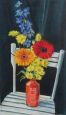 Flowers with Chair