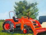 Orange Tractor